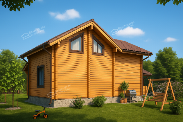 Дом из клееного бруса VZ-332 